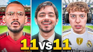 11 VS 11 CONTRA DAVO PERO CON UN ÁRBITRO…