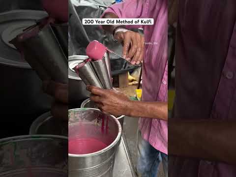 200 Year Old Method of Making Kulfi🤯😱 #shorts #kulfi #indianstreetfood