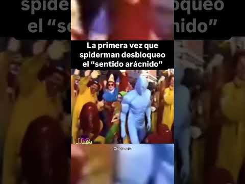SENTIDO ARÁCNIDO #spiderman #humor #comedy #shorts #parati #fyp