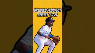 A look at what the Brewers top prospects are up to #mlb #baseball #brewers #prospects