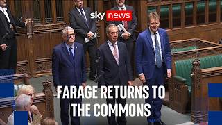 YouTube video thumbnail: Farage re-Sworn in as an MP Following Clacton by-Election