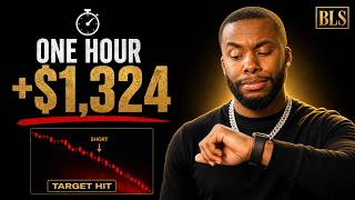 I Made $1,324 In One Hour Using Trading View Prop Firm Killer Indicator