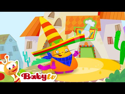 Głodny Benio – Przygoda z sokiem pomarańczowym i tostem! 🍊🍞 @BabyTVPL