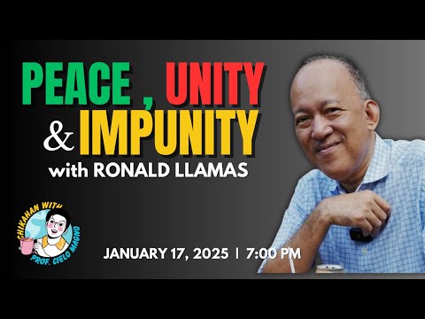 Peace, Unity, & Impunity with Ronald Llamas