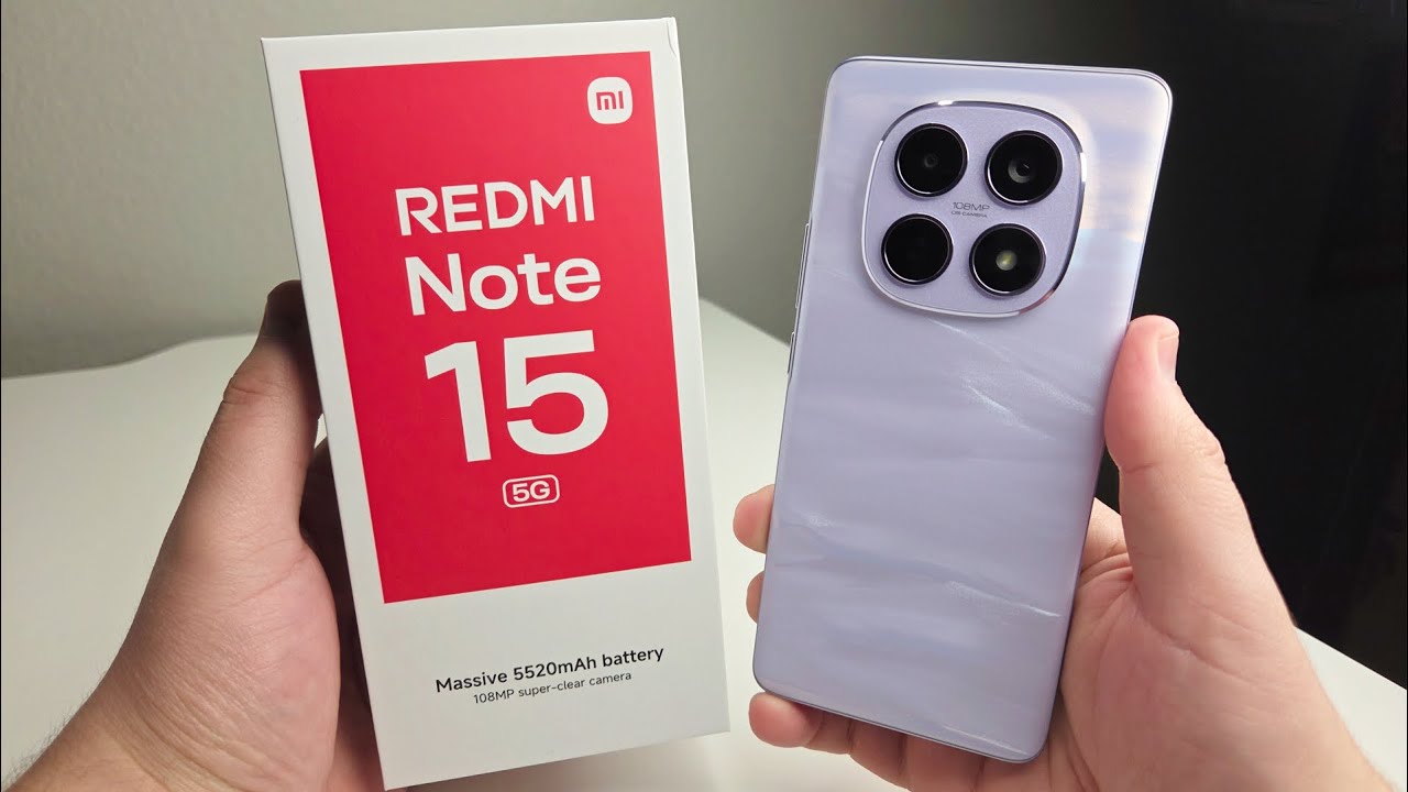 Xiaomi Redmi Note 15 5G Unboxing & First Impressions!
