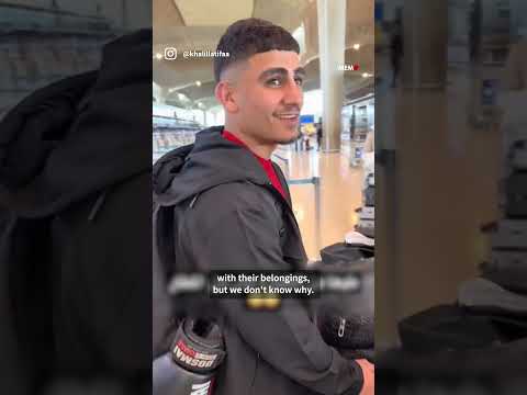 Passengers removed from flight for wearing t-shirts with Palestinian flag at Amman airport