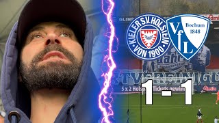 UNSER ERSTER AUSWÄRTSPUNKT🥹 - STADIONVLOG | KIEL VS BOCHUM