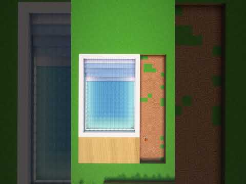 Minecraft Swimming Pool 🏊#shorts