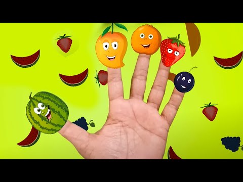 Fruit Finger Family Adventure Nursery Rhymes for Kids