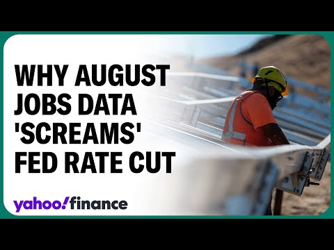 August jobs data 'screams' 25bps cut from Fed: Economist