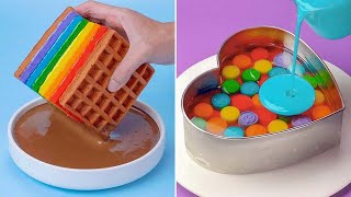 2025 Kue Pelangi yang Sangat Memuaskan | Ide Dekorasi Kue yang Menakjubkan | So Yummy