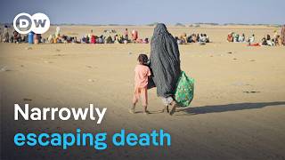 YouTube video thumbnail: War in Sudan - Fleeing Violence and Hunger