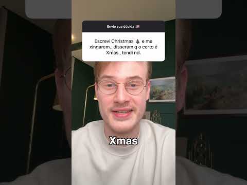 Qual a diferença entre Christmas e Xmas em inglês? 🎄🇺🇸