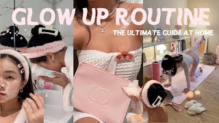 ✨ GLOW UP WITH ME AT HOME ✨ everything shower, maintenance routine, pilates & more