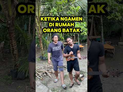 Ketika Ngamen Di Rumah Orang Batak #komedi #batak #jawa