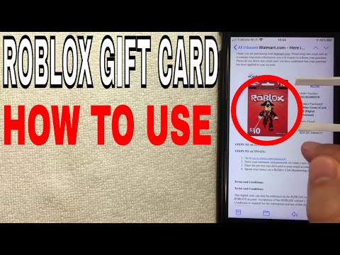 how can you redeem your walmart gift card on roblox