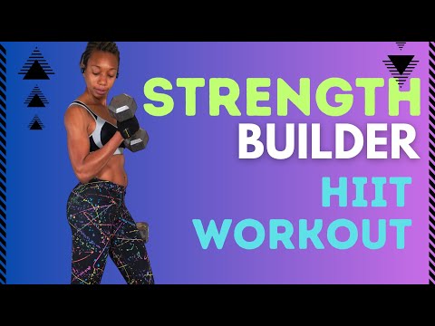 Strength Builder HIIT Workout FOR Abs/Arms/Shoulders