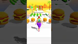 Fat Fit Girl Run #30 #shorts #viral #games