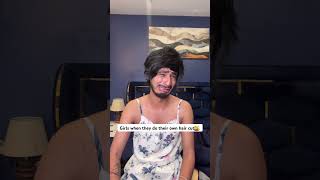 Girls when they do their own hair cut💇‍♀️ | Chimkandi