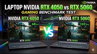 RTX 5060 vs RTX 4050 🔥 Gaming Benchmark Test | Worth the Upgrade? | Full Gaming Benchmark Comparison
