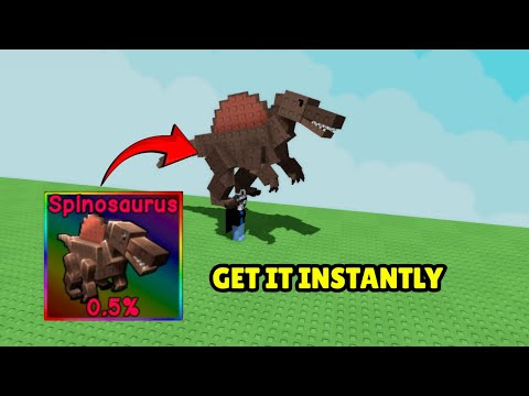 Get SPINOSAURUS Instantly In Grow A Garden (Best Method)