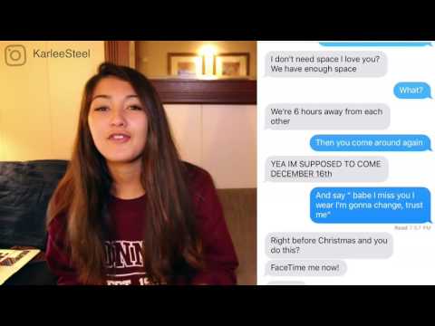 SONG LYRIC PRANK ON MY BOYFRIEND! (Freaks Out!)