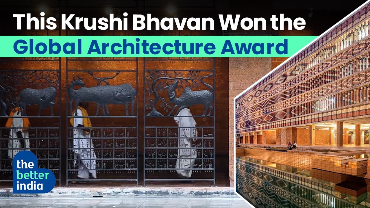 This Bhavan Won The Global Architecture Award | The Better India