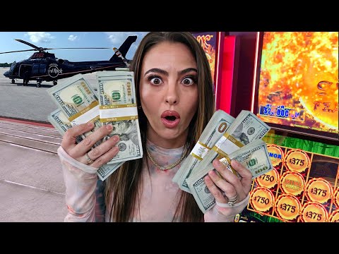 A JACKPOT SO HUGE We Had To Take a Helicopter Home From The Casino!