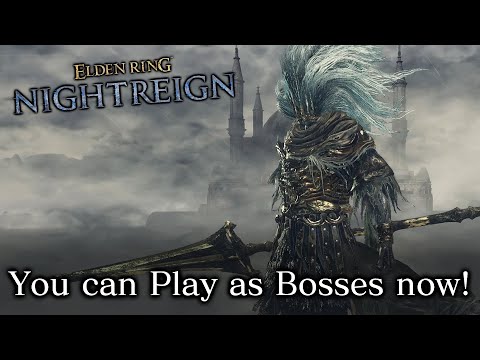 We added a "Play As Boss" Mechanic in Elden Ring! (Play as Nameless King Mod Showcase)