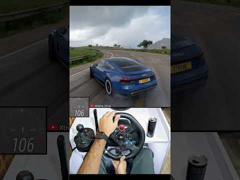 I gave them a Massive Head Start! - Audi RS ETron GT Drag Race
