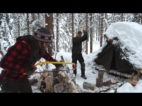 Freezing Cold Overnighter In The Snow
