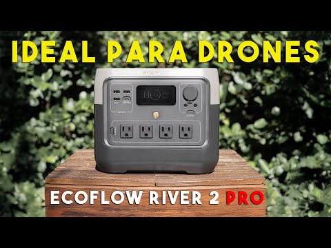 ¡La Power Station Ideal para Creadores con Drones! Prueba Completa de la EcoFlow River 2 Pro