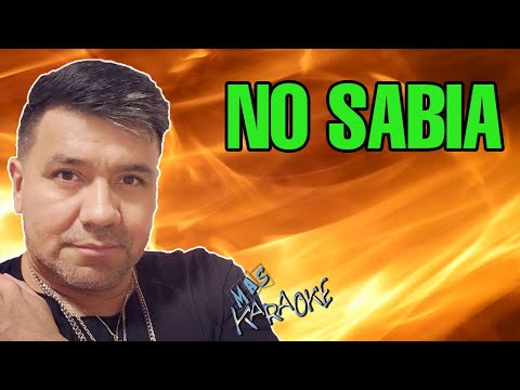 😎 NO SABIA / Sabroso 🎤MAS KARAOKE #cuarteto