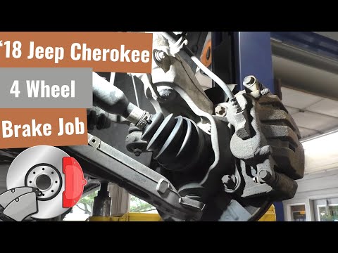 '18 Jeep Cherokee - 4 Wheel Brake Job