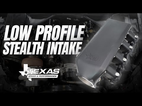 The NEW Texas Speed Low Profile "STEALTH" Intake Manifold!