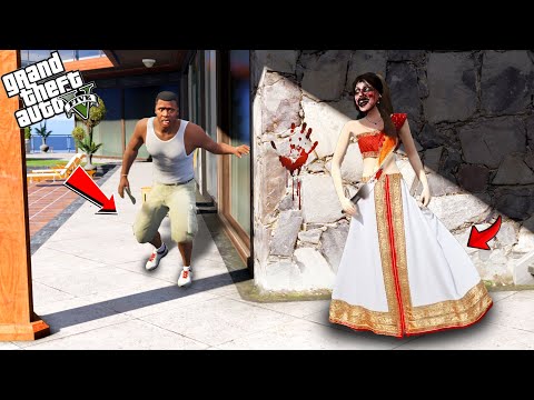 Franklin Escaping From Most Dangerous KAMLA Ghost GTA 5 || Gta 5 Tamil