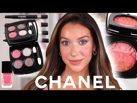 NEW CHANEL CAMELIA FUTURA MAKEUP COLLECTION SPRING 2025