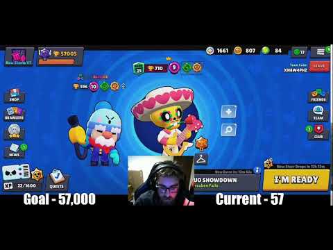 Roadt to 57,000 Brawl Stars LIVE