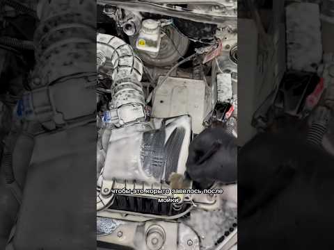 Мойка грязной Лады Гранты #auto #automobile #car #мойка #автосервис #авто #юмор #гранта #ваз #лада