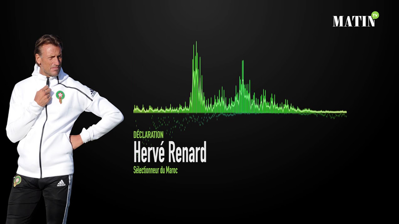 Déclaration de Hervé Renard, sélectionneur de l'équipe nationale