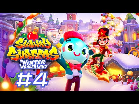 Subway Surfers 2024: Winter Wonderland - iOS, Android Gameplay #4