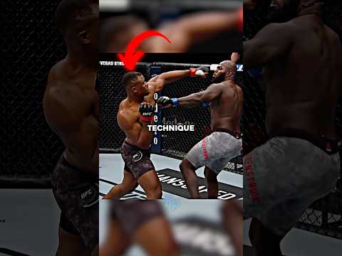 Why Francis Ngannou Doesn’t Use Much Technique But Still Wins 😱🥊