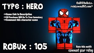 50 Types Of SuperHero & SuperVillian Roblox Outfits