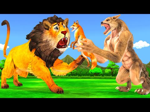 डरपोक शेर और ढोंगी सियार Darpok Sher aur Dhongi Siyaar Lion and Jackal Story | sher ki kahani