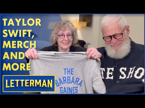 Taylor Swift Inspires Dave | David Letterman