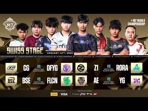 🔴 LIVE | SWISS STAGE တတိယနေ့ | M7 World Championship | (MM)