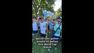 Algeria & Argentina fans take over KC ahead of World Cup match