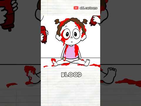 MY LITTLE SISTER… Did NOT ask for this 🫣😱😱😖 #shorts #eLLcartoons #animation #storytime