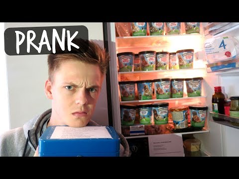 HIDDEN KEY ICE CREAM PRANK ON EX ROOMMATE