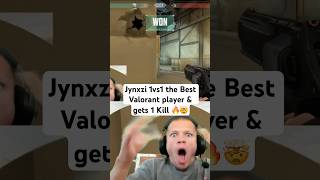 Jynxzi 1vs1 best Valorant Player 🔥 #jynxzi #1vs1 #valorant #pro #best #kill